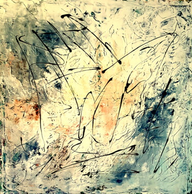 Peinture intitulée "Le vieux mur" par Pierre-Paul Marchini, Œuvre d'art originale, Huile