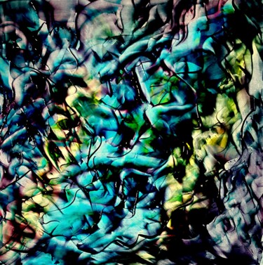 Peinture intitulée "Abysse" par Pierre-Paul Marchini, Œuvre d'art originale, Huile
