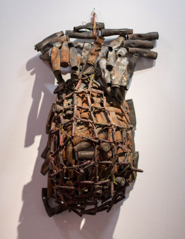Sculpture titled "Corps" by Freddy Tsimba, Original Artwork