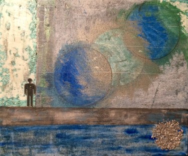 Peinture intitulée "Infinity" par Wilcox, Œuvre d'art originale, Huile Monté sur Châssis en bois