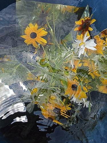 제목이 "des marguerites ."인 사진 Aquartistiq로, 원작, 디지털