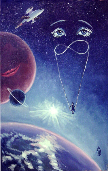 "вселенная.jpg" başlıklı Tablo Andrey Abramov (Nikolaevich) tarafından, Orijinal sanat, Akrilik