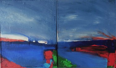 Painting titled "Depart du Tartane d…" by Steve Beck, Original Artwork