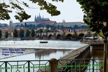 EUROPE, ARTICLE 47, PRAGUE, LE PONT SAINT CHARLES,