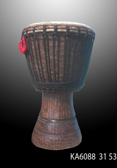 雕塑 标题为“Tam Tam Djembe Inst…” 由Kebe, 原创艺术品, 木
