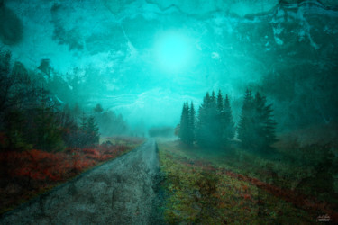 Photographie intitulée "Mind eclipse" par Janek Sedlar, Œuvre d'art originale, Photographie numérique