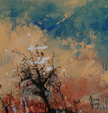 Roi de juin Peinture intitulée "Roi de juin" par Anna Grazi, Œuvre d'art originale, Acrylique