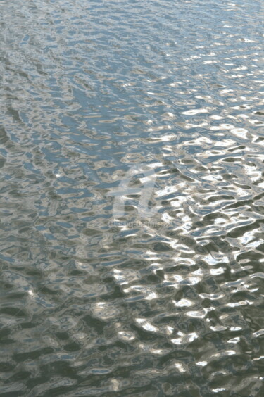 Photographie intitulée "Ondes sur le Rhin 1" par Renaud Klumpp, Œuvre d'art originale, Photographie numérique