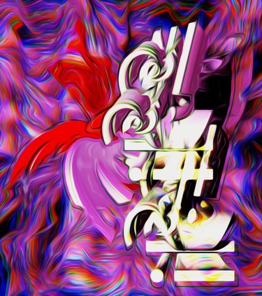 Arte digital titulada "microscopio.jpg" por Decolorado, Obra de arte original, Pintura Digital