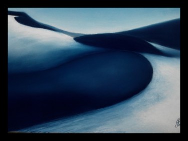 Peinture intitulée "Paysages-Libres-n-7…" par Murielle Léger, Œuvre d'art originale, Pastel