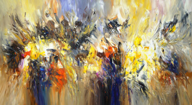 Concerto Furioso L1 Painting titled "Concerto Furioso L1" by Peter Nottrott, Original Artwork, Acrylic