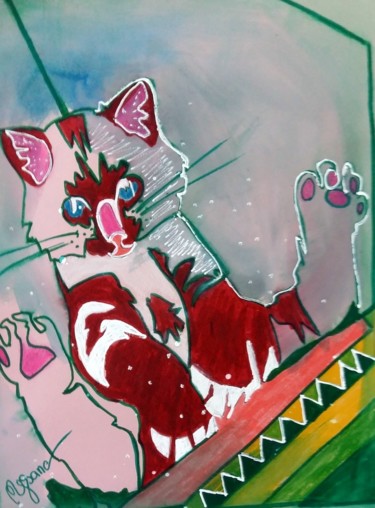 Dessin intitulée "je-veux-sortir.jpg" par Mysane, Œuvre d'art originale, Autre