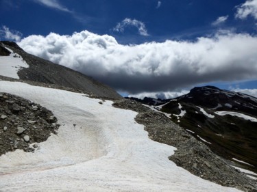 Photographie intitulée "Vers le col de la B…" par Jean Paul Rosso, Œuvre d'art originale