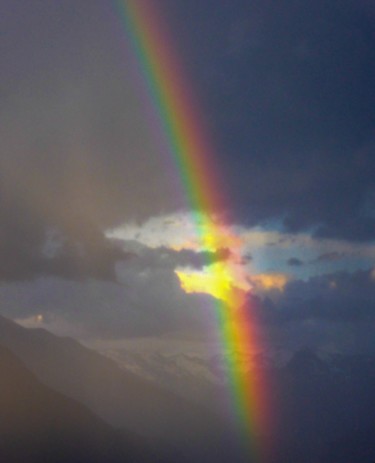 Photographie intitulée "Après l'orage" par Jean Paul Rosso, Œuvre d'art originale