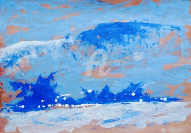 Painting titled "Abstract Art Projec…" by Karina Plachetka, Original Artwork, Acrylic