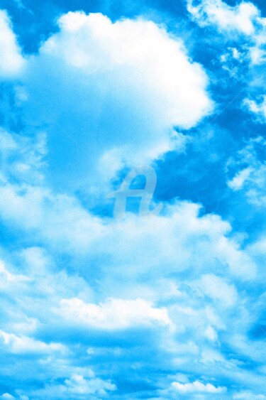 Photographie intitulée "Nuages-Cumulus" par Renaud Klumpp, Œuvre d'art originale, Photographie numérique