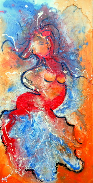 Peinture intitulée "ole" par Mysane, Œuvre d'art originale, Autre