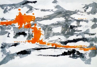 Painting titled "Abstract Art Projec…" by Karina Plachetka, Original Artwork, Acrylic
