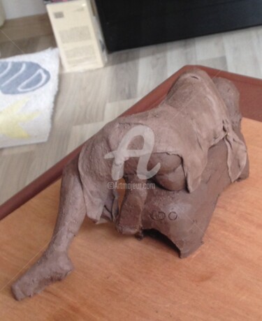 Petite esquisse d'été Sculpture intitulée "Petite esquisse d'é…" par Cédo, Œuvre d'art originale, Terre cuite