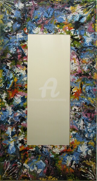 Specchio n. 52 Peinture intitulée "Specchio n. 52" par Teresa Suardi, Œuvre d'art originale, Acrylique Monté sur Autre panneau rigide