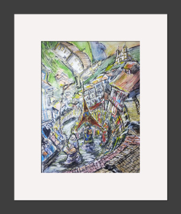 Drawing titled "procissao0.jpg" by L'Atelier, Original Artwork