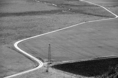 Photographie intitulée "Paysage noir et bla…" par Valery Trillaud, Œuvre d'art originale, Photographie non manipulée