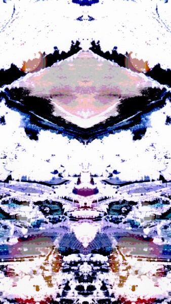 Digital Arts titled "PINK CITY" by Grafi, Original Artwork