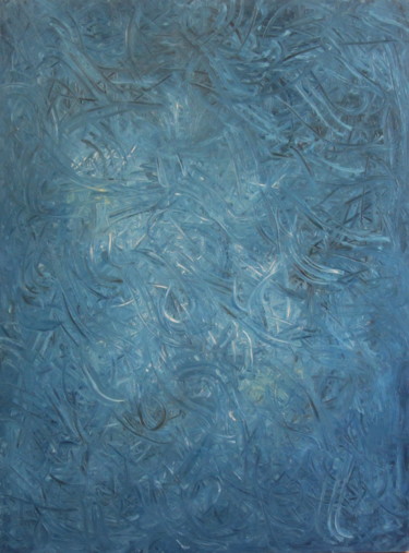 Méditation 2 Peinture intitulée "Méditation 2" par Allan Sporidge, Œuvre d'art originale, Huile