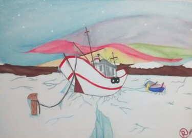 Pintura intitulada "gelido-dezembro" por Oz, Obras de arte originais, Acrílico