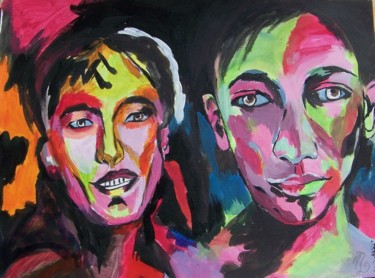 Dessin intitulée "Nostalgie" par Mysane, Œuvre d'art originale, Autre