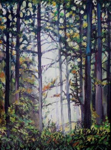 In the forest 3,  61x41cm