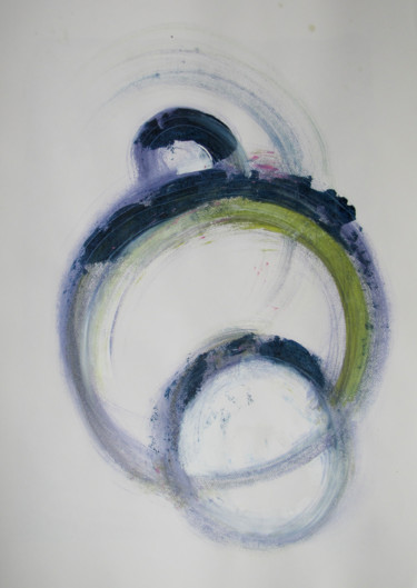 Painting titled "Art is collaboratio…" by Dmitri Matkovsky, Original Artwork, Acrylic