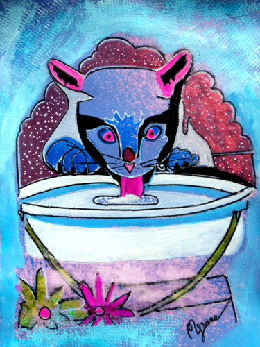 Dessin intitulée "El galoso" par Mysane, Œuvre d'art originale, Autre