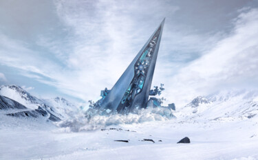 Digital Arts titled "Birth thing" by Konstantin Petrov, Original Artwork, 3D Modeling