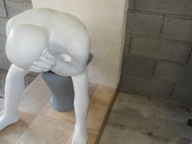 Sculpture intitulée "Réflexions" par Forcadolmu, Œuvre d'art originale