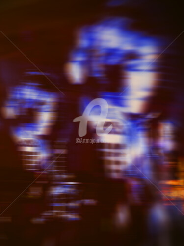 Photography titled "LE FANTOME DU CHATE…" by Jb Photoart, Original Artwork, Light Painting