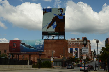 Photography titled "Brown and Blue on B…" by Llewellyn Berry, Original Artwork