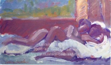 "Heavenly" başlıklı Tablo Lorraine Inzalaco tarafından, Orijinal sanat, Petrol Diğer sert panel üzerine monte edilmiş