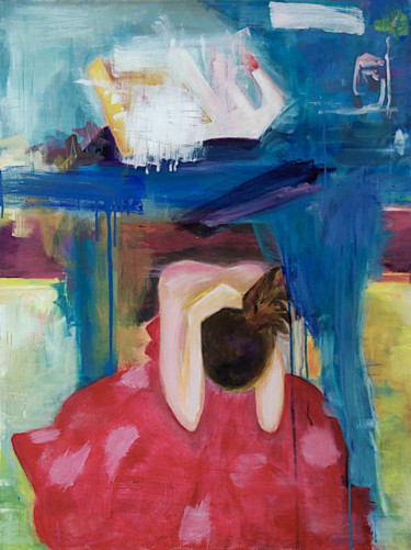 Pintura titulada "Untitled" por Almudena Blanco, Obra de arte original, Acrílico