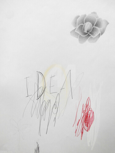 Dibujo titulada "Drawings I" por Almudena Blanco, Obra de arte original, Grafito