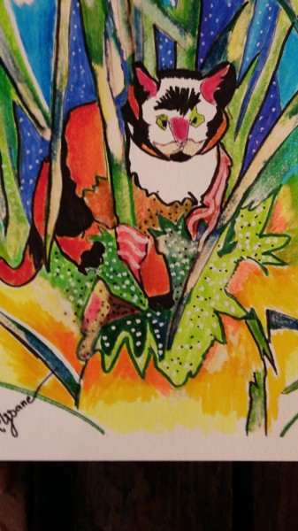 Dessin intitulée "Mephisto" par Mysane, Œuvre d'art originale, Autre