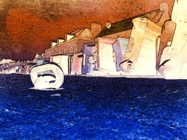 Locmariaquer, les bateaux en attente