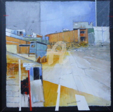 Peinture intitulée "Vila-autodromo" par James Burgevin, Œuvre d'art originale, Acrylique