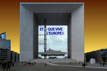 EUROPE, LA DEFENSE, PARIS, DIAPORAMA,