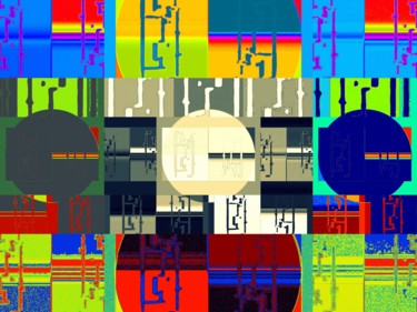 Arts numériques intitulée "Multigame.jpg" par Jean-Luc Perrault, Œuvre d'art originale, Photo montage