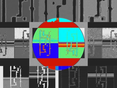 Arts numériques intitulée "Oculus.jpg" par Jean-Luc Perrault, Œuvre d'art originale, Photo montage