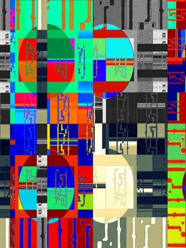 Arts numériques intitulée "Profils.jpg" par Jean-Luc Perrault, Œuvre d'art originale, Photo montage