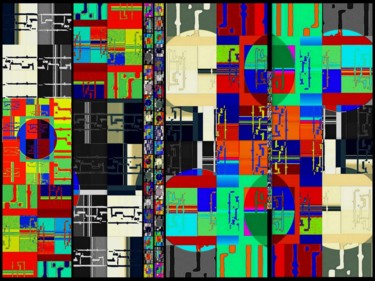Arts numériques intitulée "Rideau.jpg" par Jean-Luc Perrault, Œuvre d'art originale, Photo montage