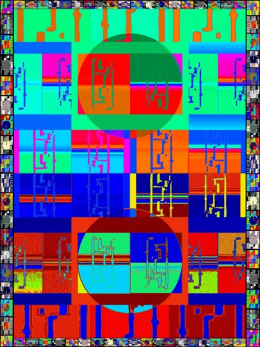 Arts numériques intitulée "Sablier.jpg" par Jean-Luc Perrault, Œuvre d'art originale, Photo montage