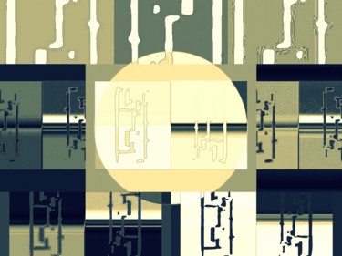 Arts numériques intitulée "Composition-aux-Sig…" par Jean-Luc Perrault, Œuvre d'art originale, Photo montage
